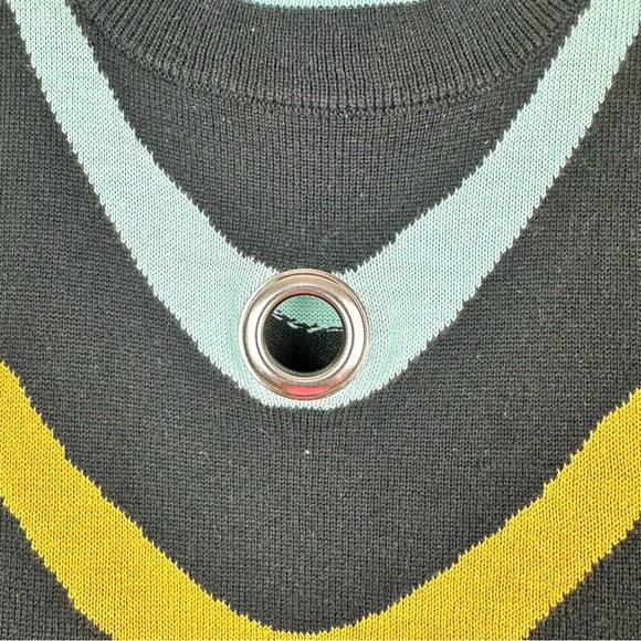 Jamie Sadock Womens Retro Graphic Golf Tennis Knit Tank Top Sleeveless - Picture 4 of 7